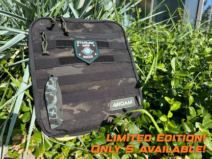 Adventure Bag for Starlink Mini. Protective case. No unpacking instant internet connection. Premium weatherproof materials. Handmade in Europe.