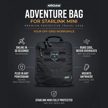 Adventure Bag for Starlink Mini - Premium Protective Travel Case