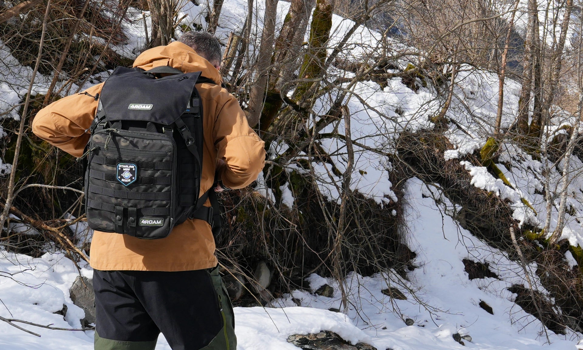 haiku roam mini backpack Starlink Mini Travel Case & Mount
